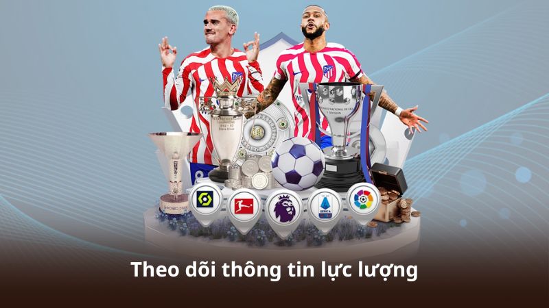 Theo dõi thông tin lực lượng